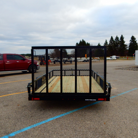 New 2026 Sure-Trac 7x14 5k Tube Top Utility Trailer