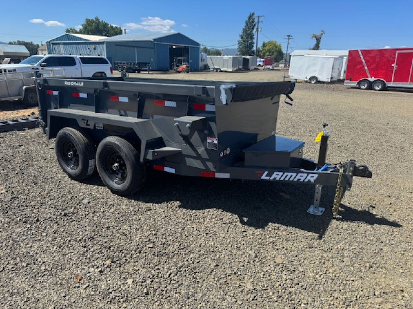 New 2026 Lamar Trailers 60" x 10' - 10K Dump Trailer
