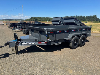 New 2026 LAMAR TRAILERS 83  x 14' - 14K Dump Trailer 24  SIDES