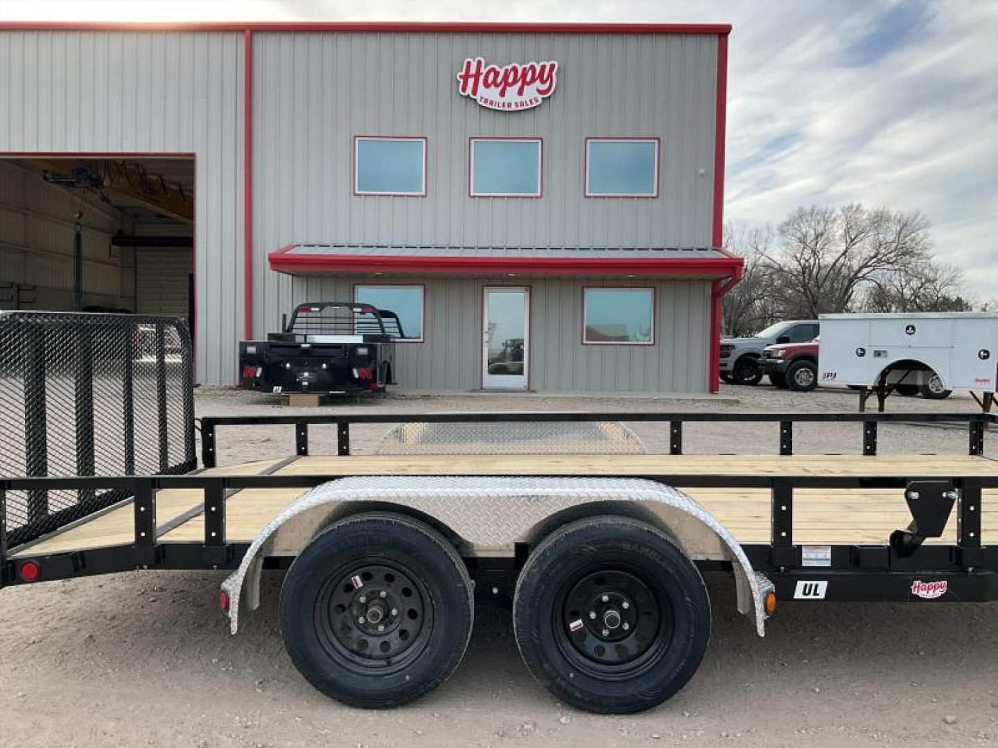 New 2026 PJ 83"x16' Tandem Axle Utility Trailer - UL