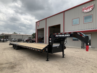 New 2026 PJ 102"x40' GN Low-Pro Flatbed w/ Duals - LD