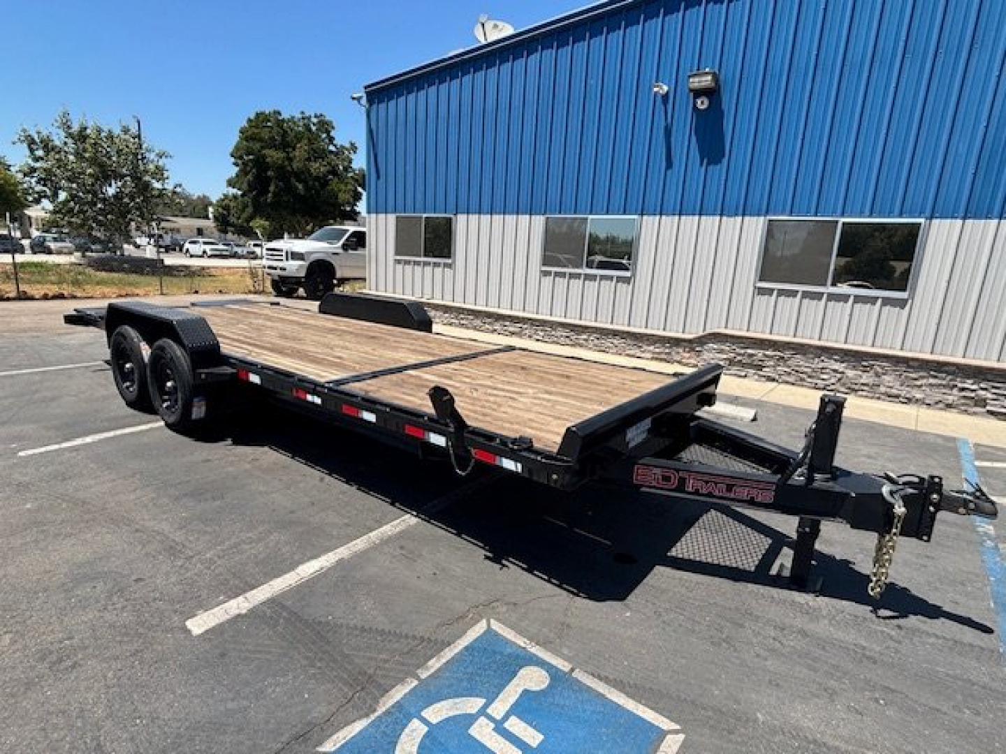 New 2024 ED Gravity Tilt Equipment Trailer 7'x22' 14K
