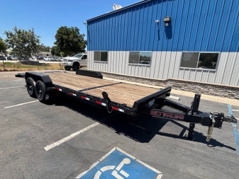 New 2024 ED Gravity Tilt Equipment Trailer 7'x22' 14K