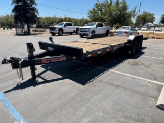 New 2024 ED Gravity Tilt Equipment Trailer 7'x22' 14K
