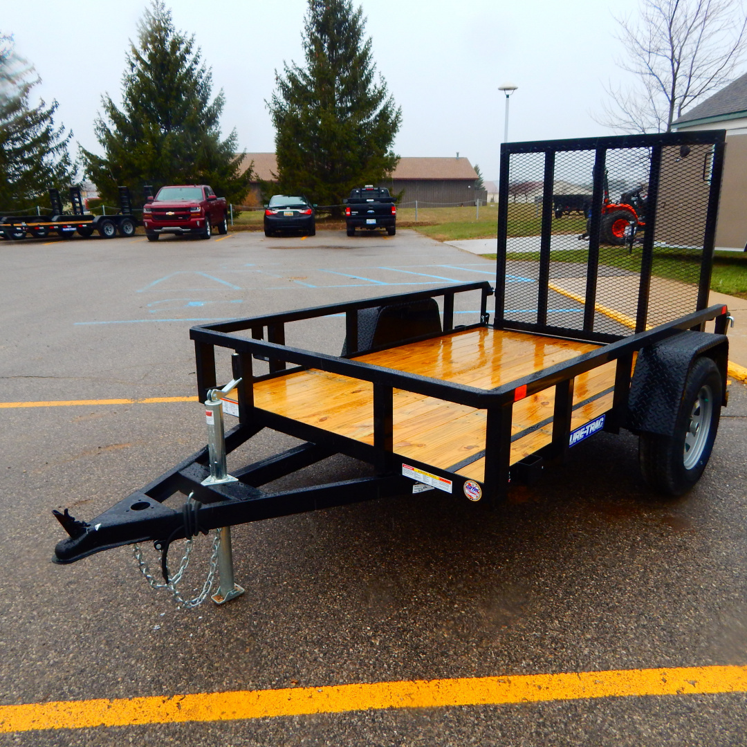 New 2025 Sure-Trac 5x10 3k Tube Top Utility Trailer