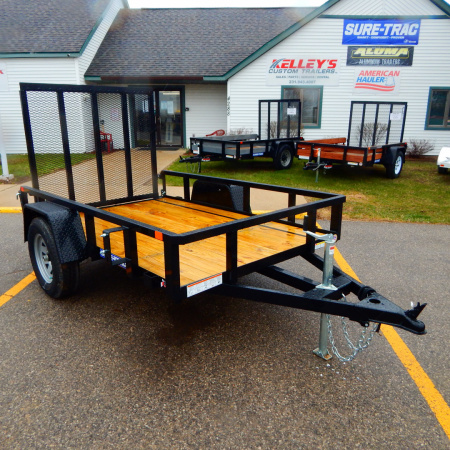 New 2025 Sure-Trac 5x10 3k Tube Top Utility Trailer