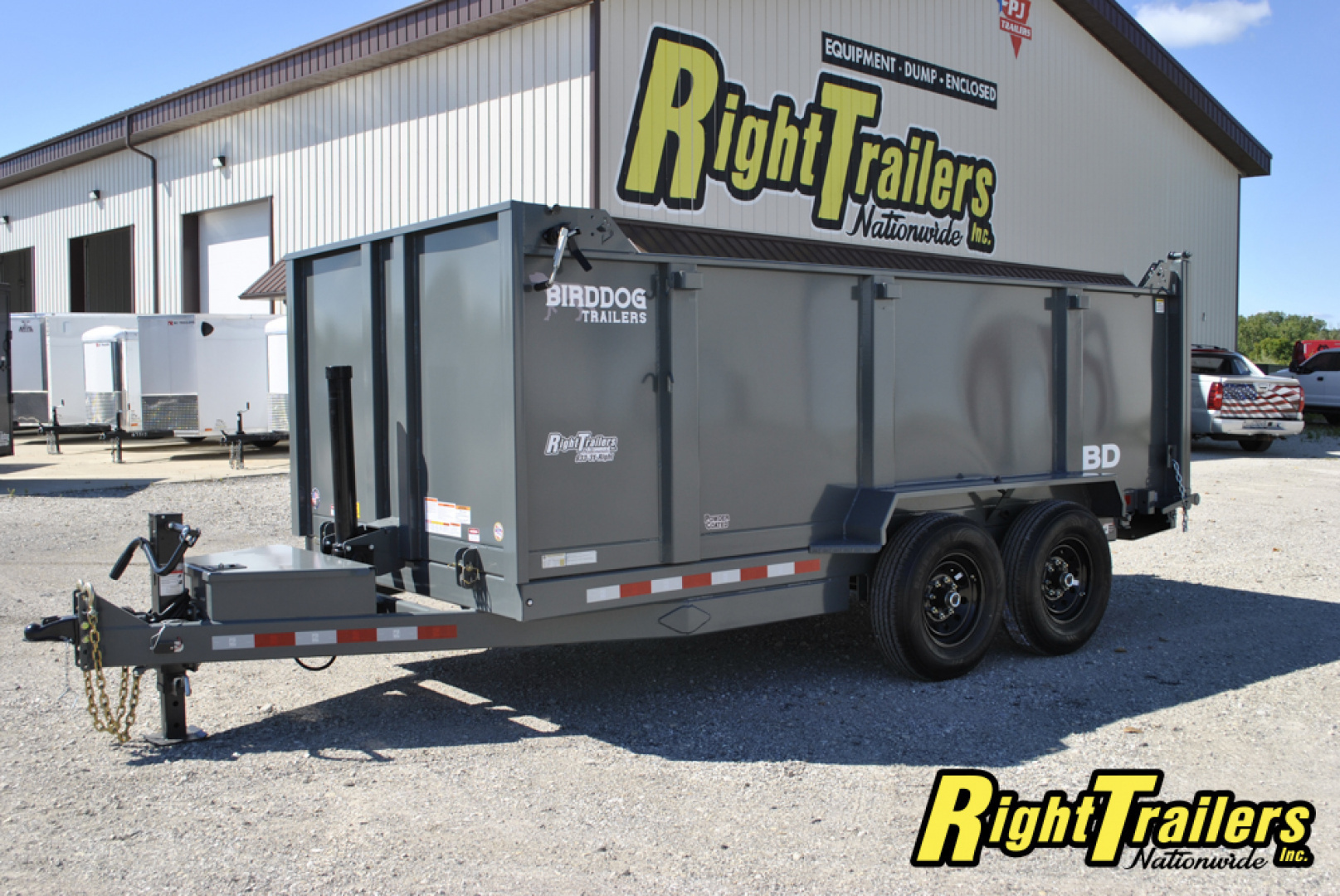 New 2026 7X14 Watchdog Dump Trailer
