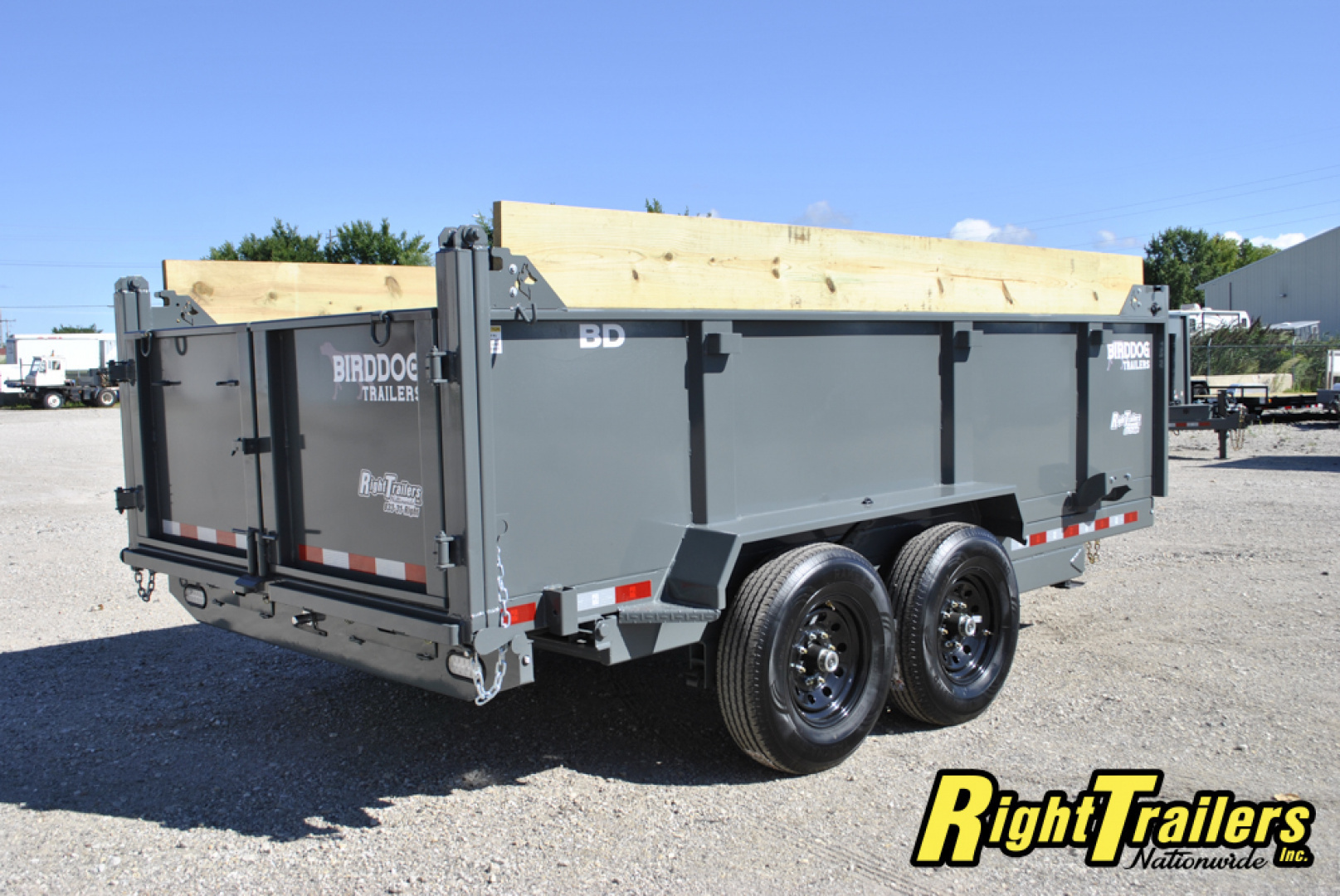 New 2026 7X14 Watchdog Dump Trailer