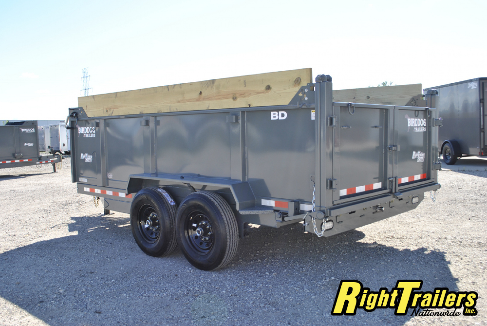 New 2026 7X14 Watchdog Dump Trailer