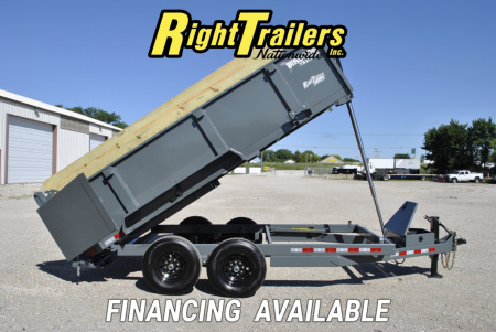 New 2026 7X14 Watchdog Dump Trailer