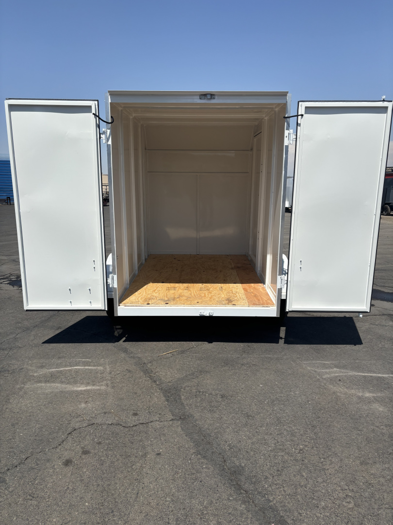 New 2025 TRU Enclosed Trailer 5'x8'x6' Ramp or Barn Door
