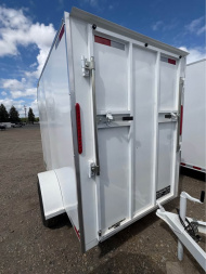 New 2025 TRU Enclosed Trailer 5'x8'x6' Ramp or Barn Door