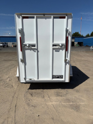 New 2025 TRU Enclosed Trailer 5'x8'x6' Ramp or Barn Door