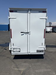 New 2025 TRU Enclosed Trailer 5'x8'x6' Ramp or Barn Door