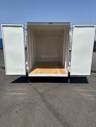 New 2025 TRU Enclosed Trailer 5'x8'x6' Ramp or Barn Door