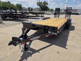 New 2026 H&H Trailers 82x18+2 Industrial Equipment Trailer 16K Equipment Trailer