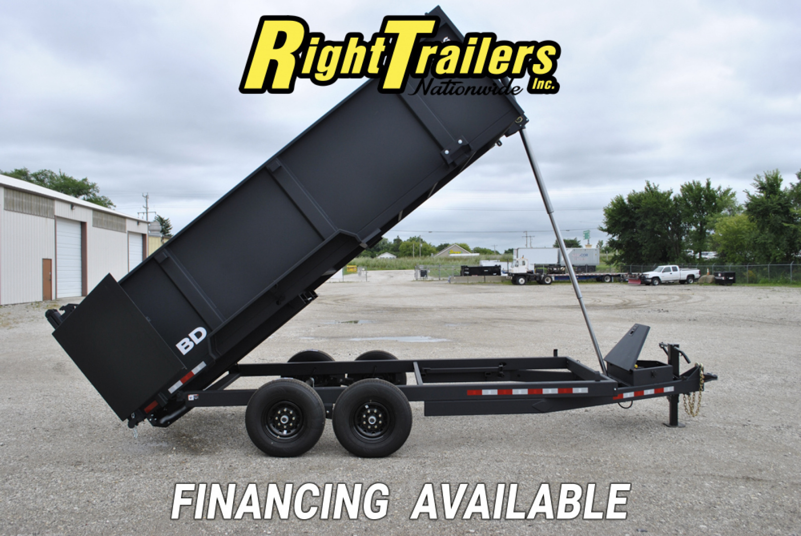 New 2026 7X16 Watchdog Dump Trailer