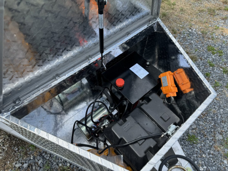 New 2026 Mission MODP7X14 Aluminum 14k Low Pro Dump 2 Foot Sides Dump Trailer