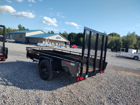 New 2025 Sure-Trac 5X10 Steel High Side Utility Trailer