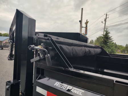 New 2026 Sure-Trac 7x14 Low Profile Gooseneck Dump Trailer 14K