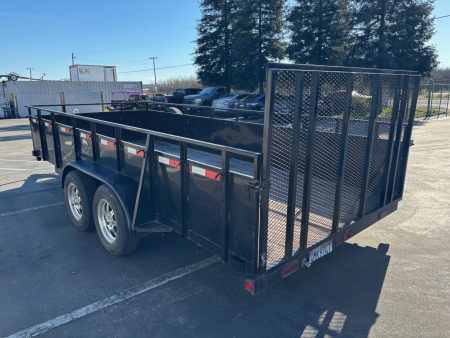 Used 2013 7'x16' Utility Box Trailer 7k