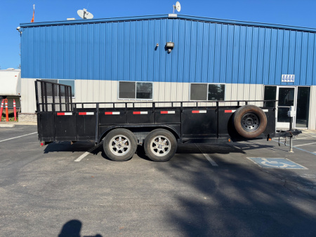 Used 2013 7'x16' Utility Box Trailer 7k