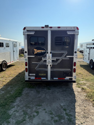 Used 2002 Adam 3H Horse Trailer