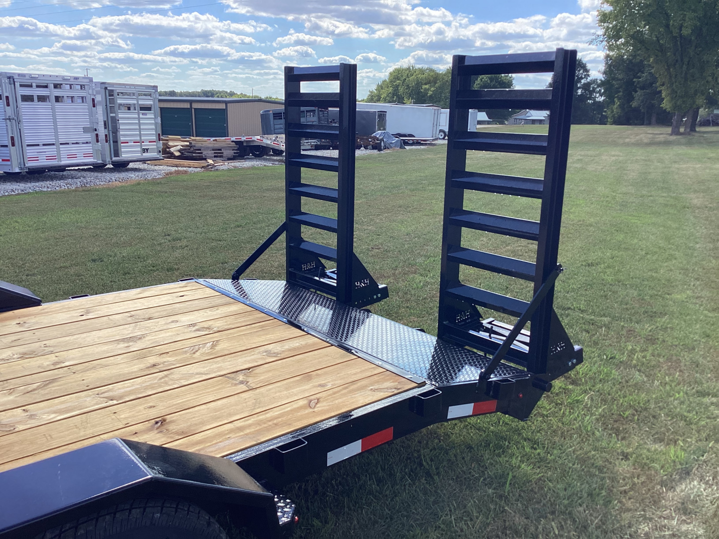 New 2025 H&H Trailers 18+2 Equipment Trailer, 14K