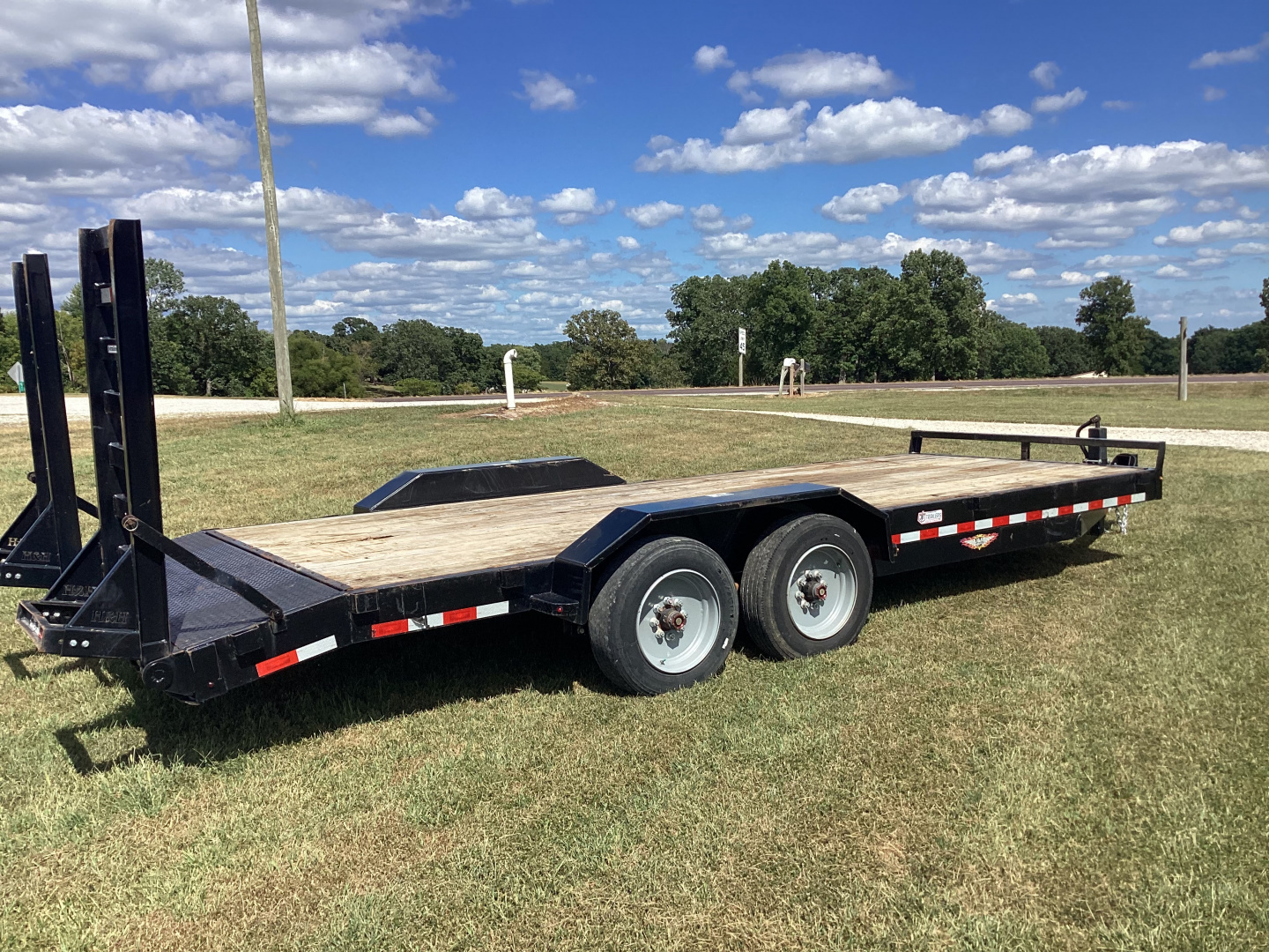 Used 2023 H&H Trailers 18+2 Equipment Trailer, 16K