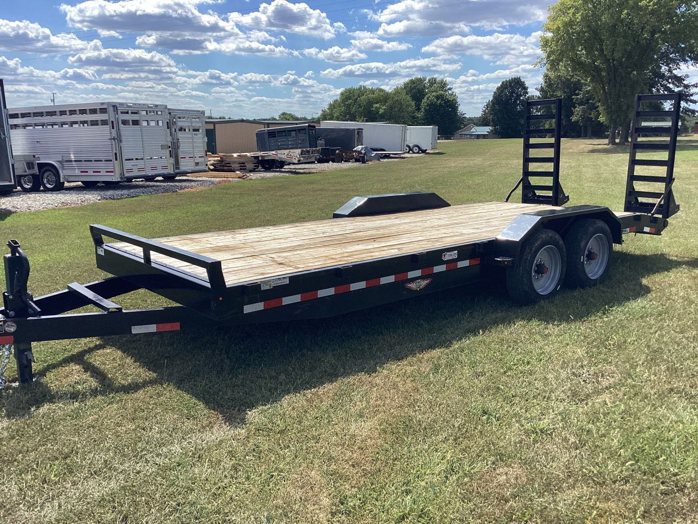 Used 2023 H&H Trailers 18+2 Equipment Trailer, 16K