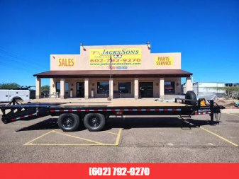 New 2026 Norstar 22x102 Ironbull Tandem Axle,14K GVWR, 10  I-Beam, Deckover, Rampage Ramps Equipment Trailer