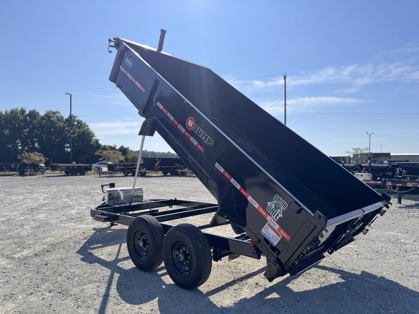 New 2025 U DUMP TRAILERS LLC 7x14 14K