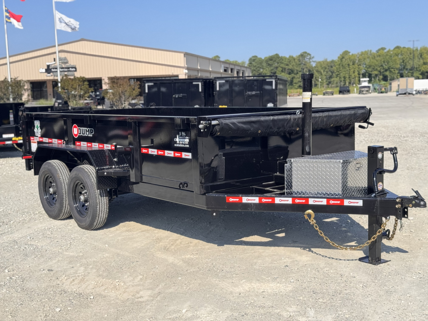 New 2025 U DUMP TRAILERS LLC 7x14 14K