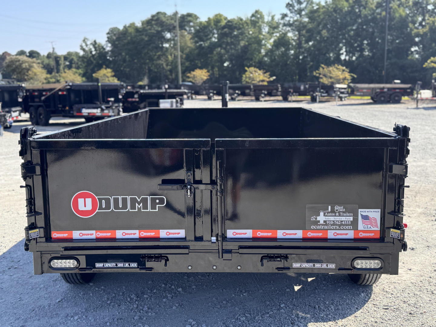 New 2025 U DUMP TRAILERS LLC 7x14 14K
