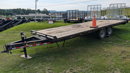 Used 2023 Quality 20' GENERAL DUTY  Deckover Tagalong w/ No Dove Tail, No Ramps/Hardware