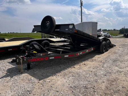 New 2026 MAXXD T6X 102X24 POWER TILT 14K GVWR Equipment Trailer