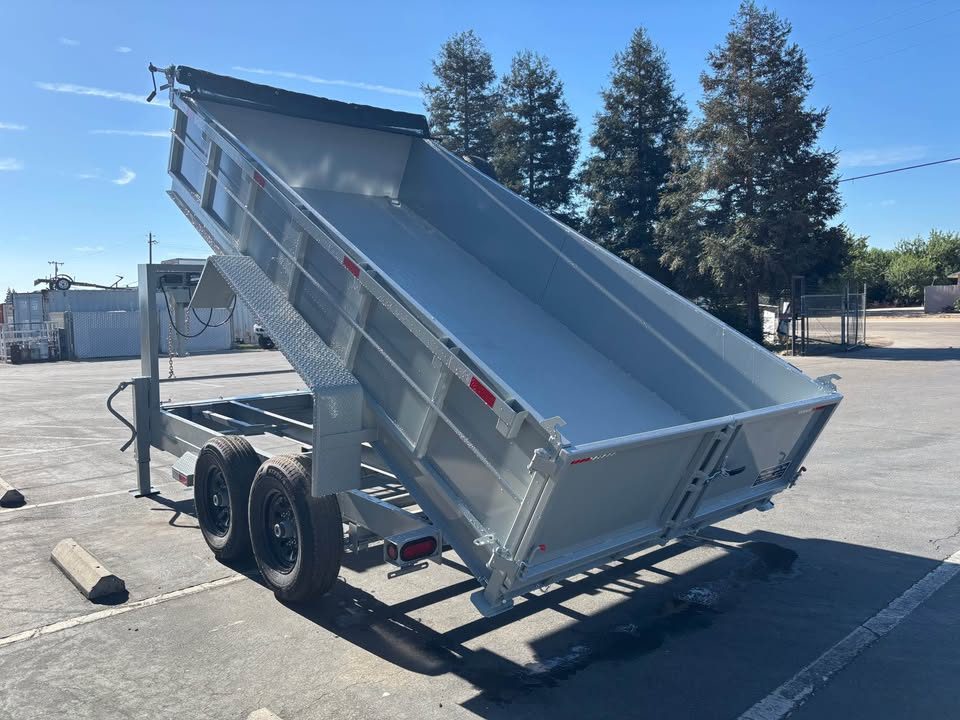 New 2026 TRU Gooseneck Dump Trailer 14K GVWR