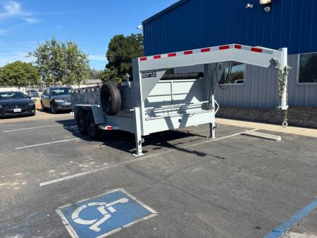 New 2026 TRU Gooseneck Dump Trailer 14K GVWR