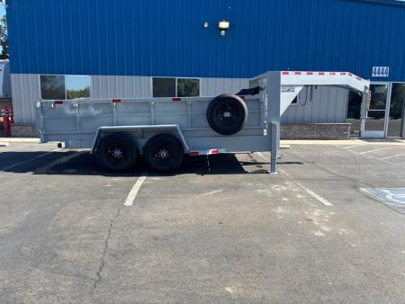 New 2026 TRU Gooseneck Dump Trailer 14K GVWR