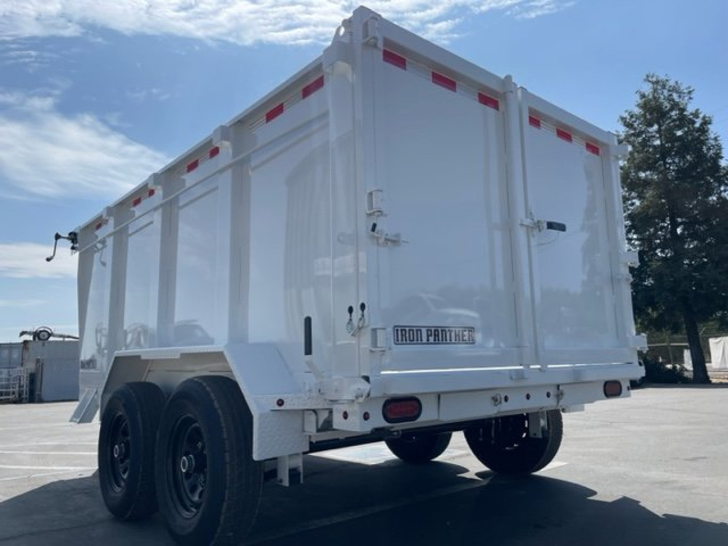 New 2025 Iron Panther 7'x12'x4' Dump Trailer 14k