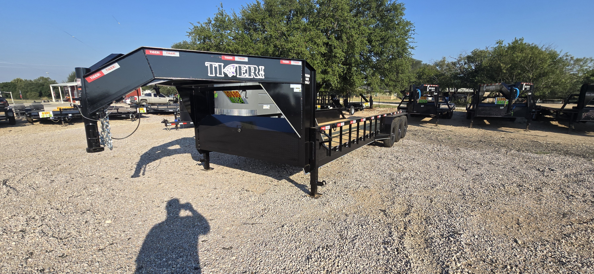 New 2025 Tiger - Tractor Hauler- 96" X 24' - Equipment Trailer