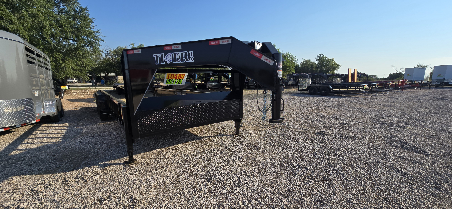 New 2025 Tiger - Tractor Hauler- 96" X 24' - Equipment Trailer