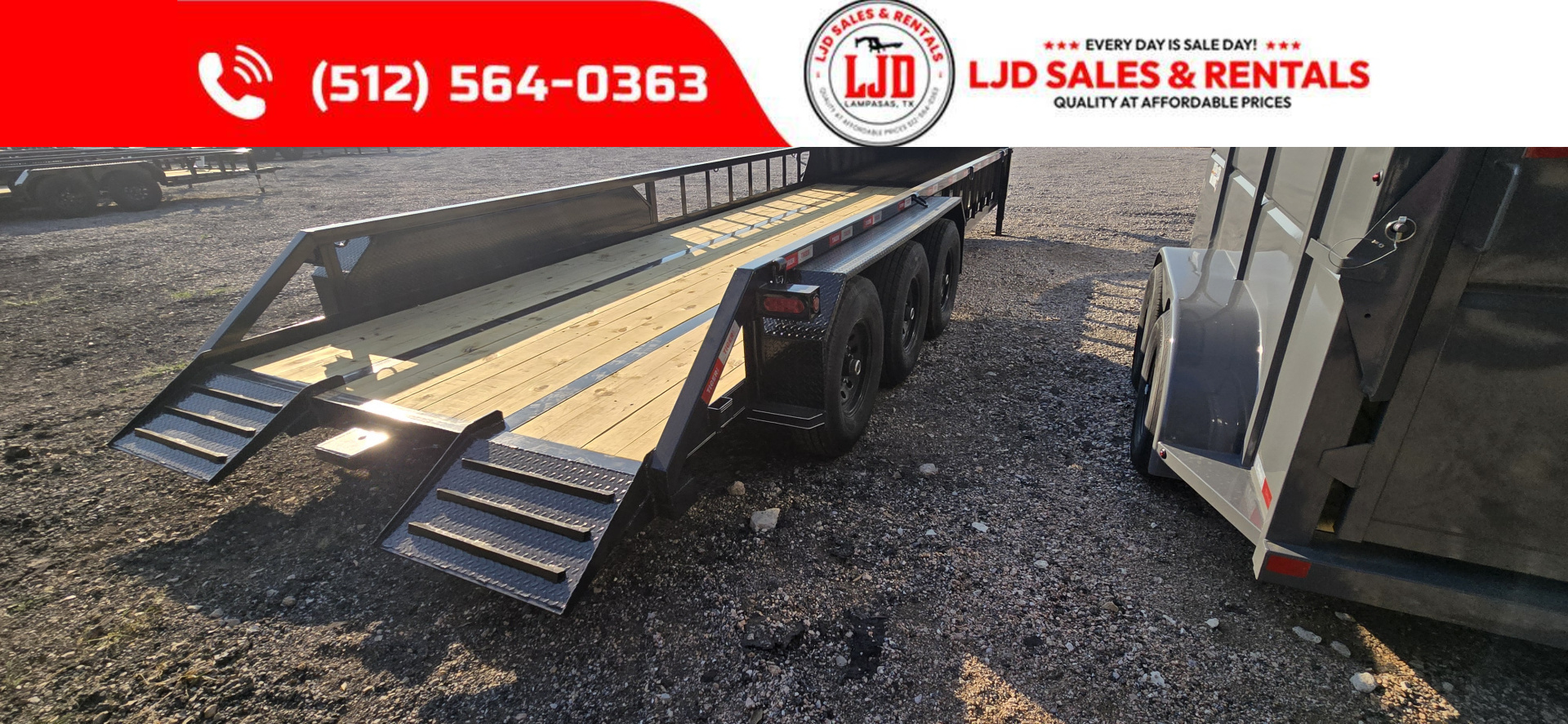 New 2025 Tiger - Tractor Hauler Trailer 96" X 24'