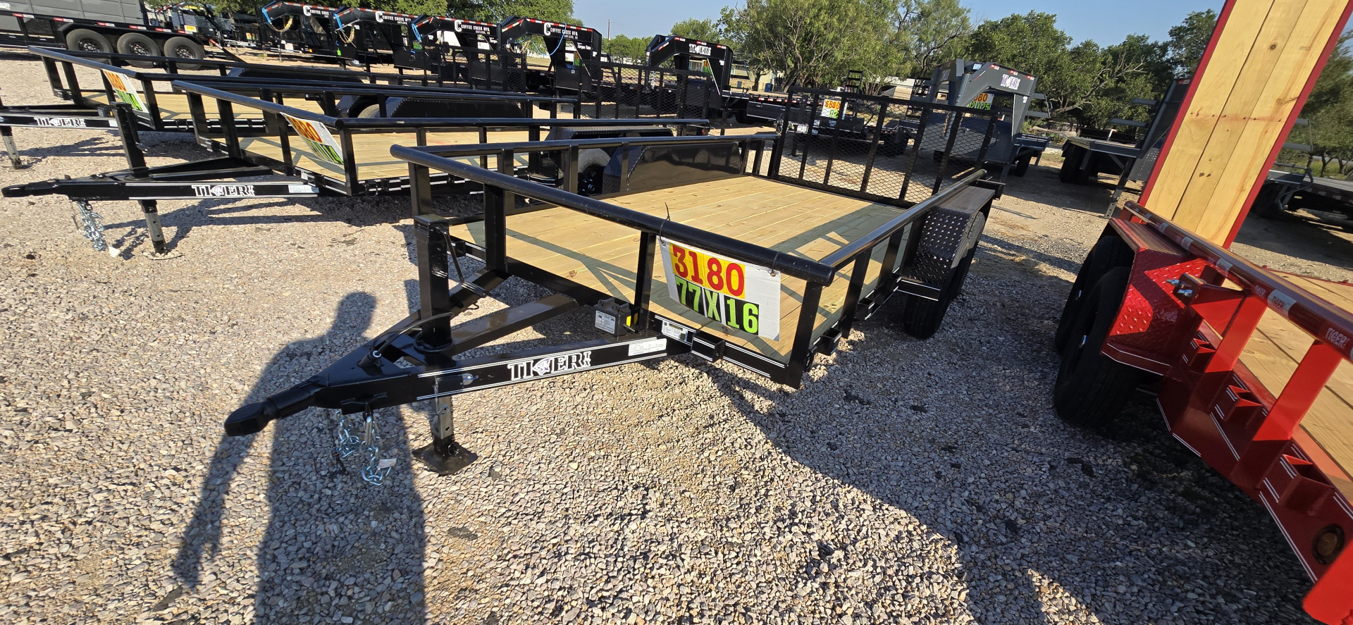 New 2025 Tiger - Utility Trailer 77x14 - T/A