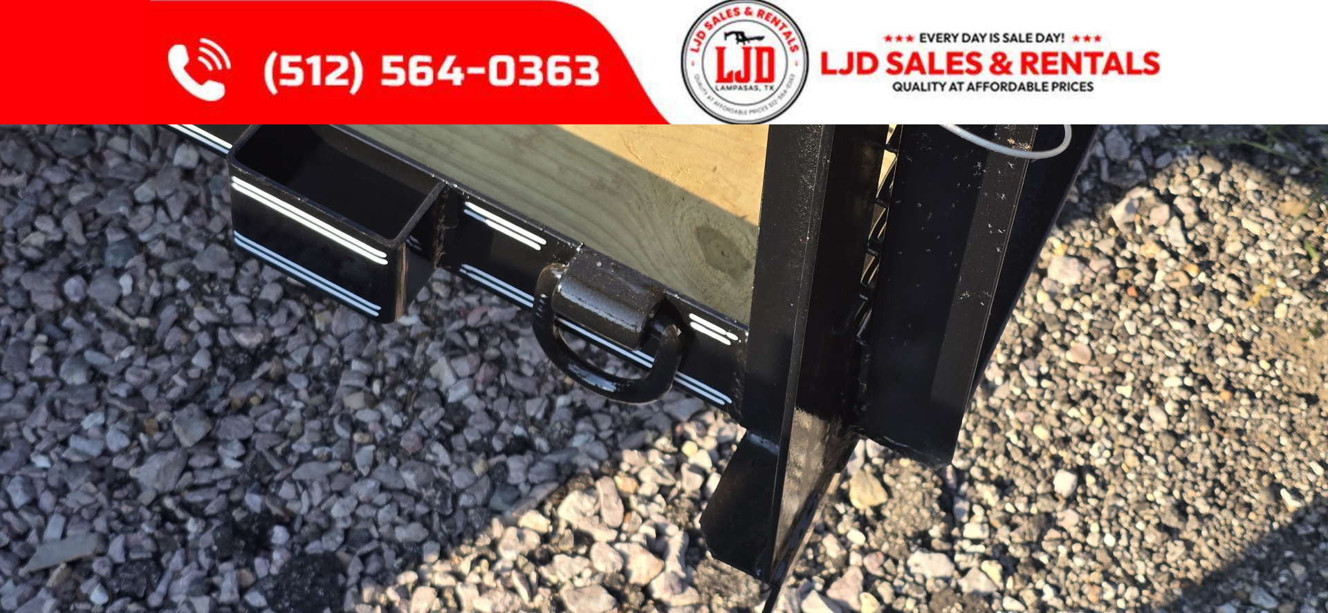 New 2025 Tiger - Utility Trailer 77x14 - Brakes - 7K GVWR