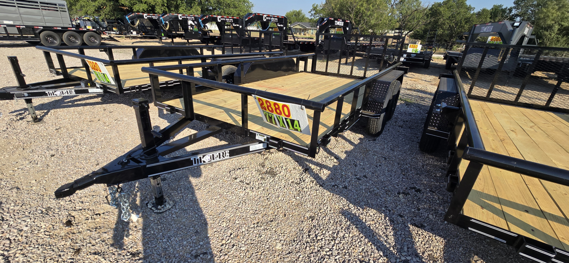 New 2025 Tiger - Utility Trailer 77x14 - T/A