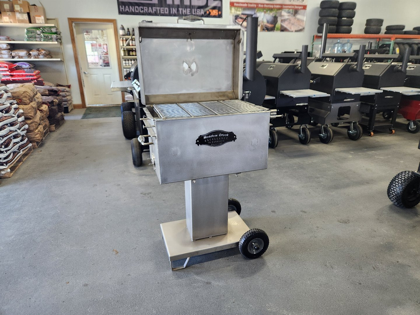 New 2026 MeadowCreek BBQ26S BBQ STainless Chicken Flipper