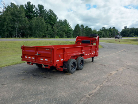 New 2024 Midsota HV 16'x82" Gooseneck Dump Trailer