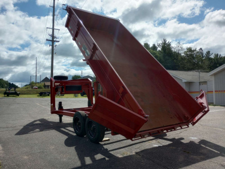 New 2024 Midsota HV 16'x82" Gooseneck Dump Trailer