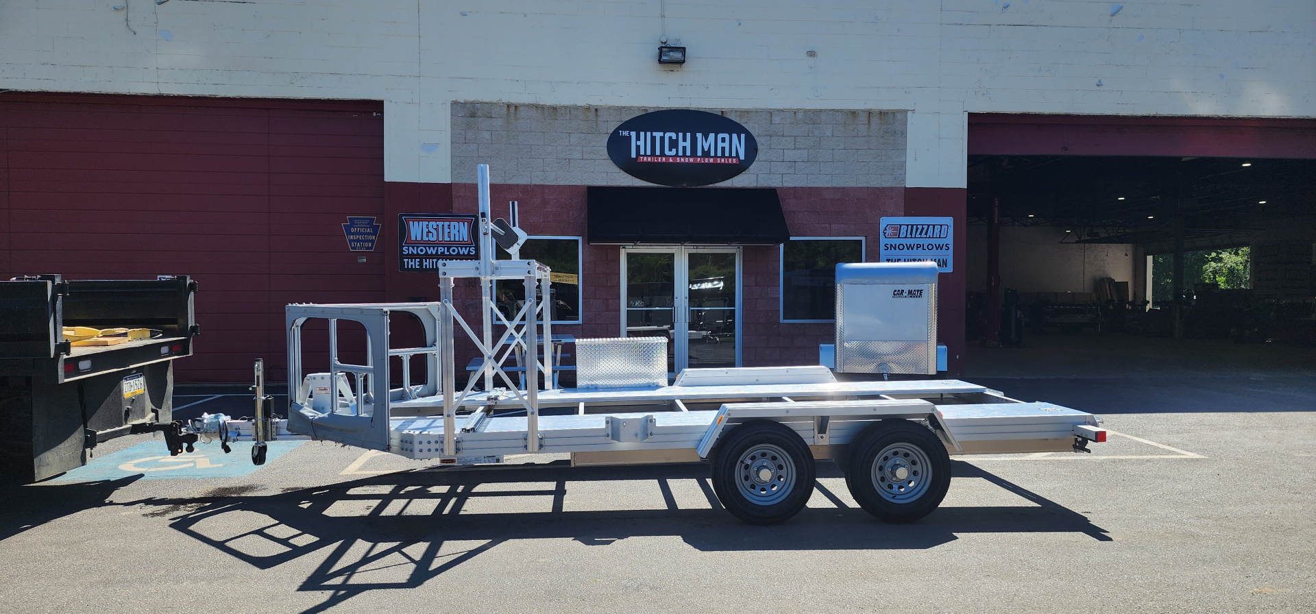 New 7 x 14'-2" Trailex CT-8455EB "HYPERCAR" Car / Racing Trailer 7k **84" between fenders